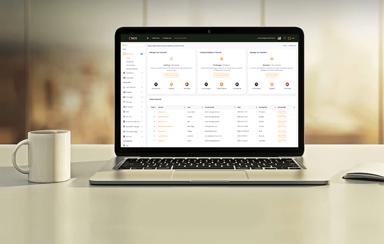 Introducing a Modern Hosting  Control Panel